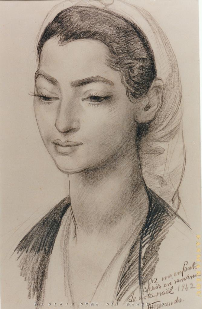 AUGUSTIN FERRANDO 1880-1957 Cherifa -1942-.jpg